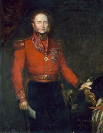 Maggior Generale John Alexander Dunlop Agnew Wallace (c.1775-1857) 1835 da Herbert Sidney